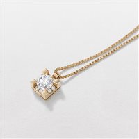 Halskette Giorgio Visconti Dame IO LUCE in Gold Diamante 0.19 Ct GR39401C - GR39401C